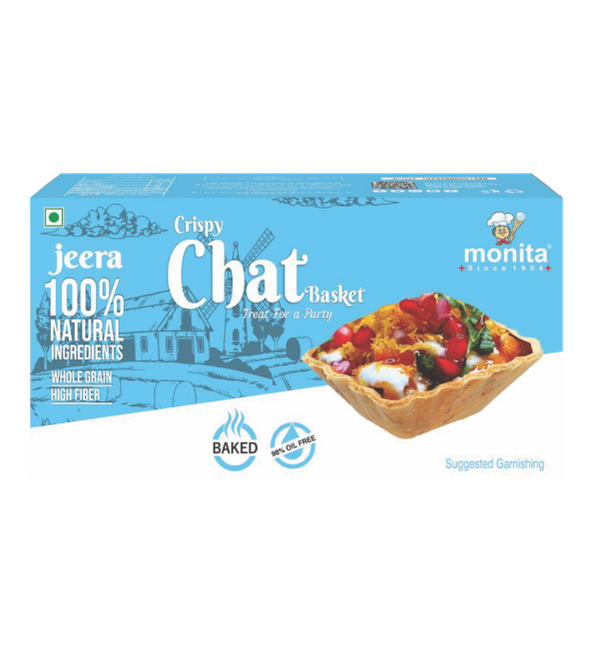 Flavored Chaat Baskets (Square)